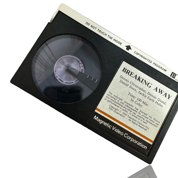 Breaking Away BETAmax Starring Dennis Quaid: Classic Movies: OOP: 70’s - Picture 3 of 6